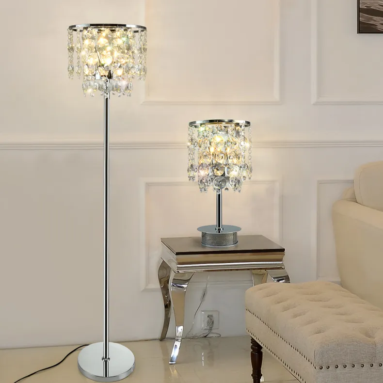 Crystal base floor lamp hotsell