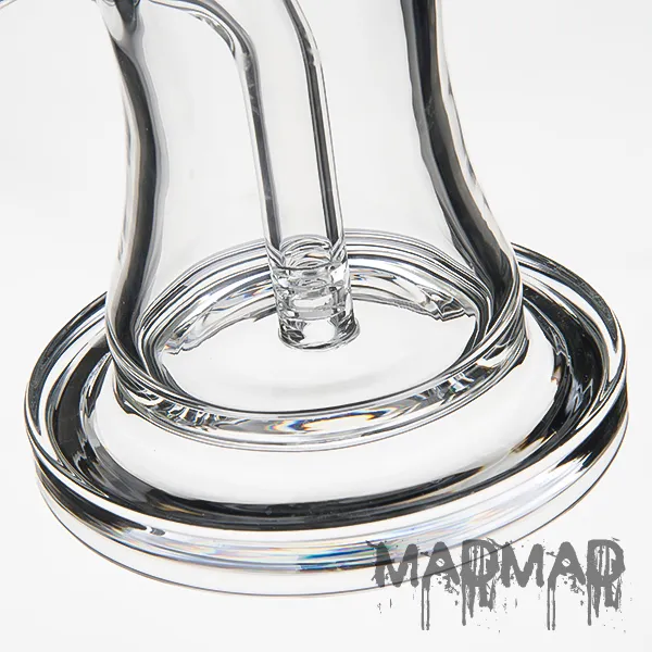 Glass smoking bong banger hanger set including 2mm 90 degree quartz banger dab rig of high borosilicate glass 965