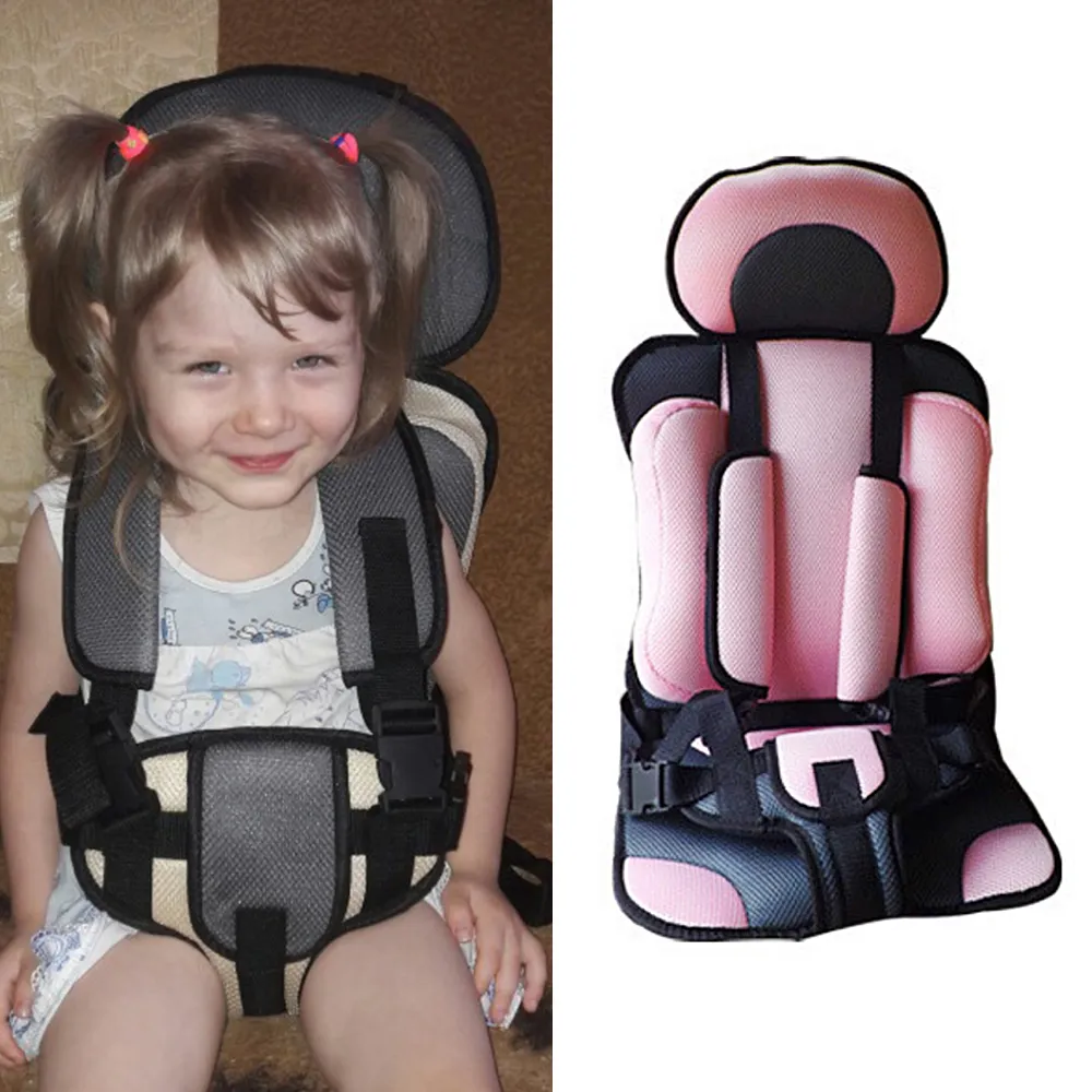 Asiento de coche de bebé de 0 a 5 años, asientos de seguridad portátiles para niños, sillas infantiles ajustables, versión actualizada, asientos gruesos para niños