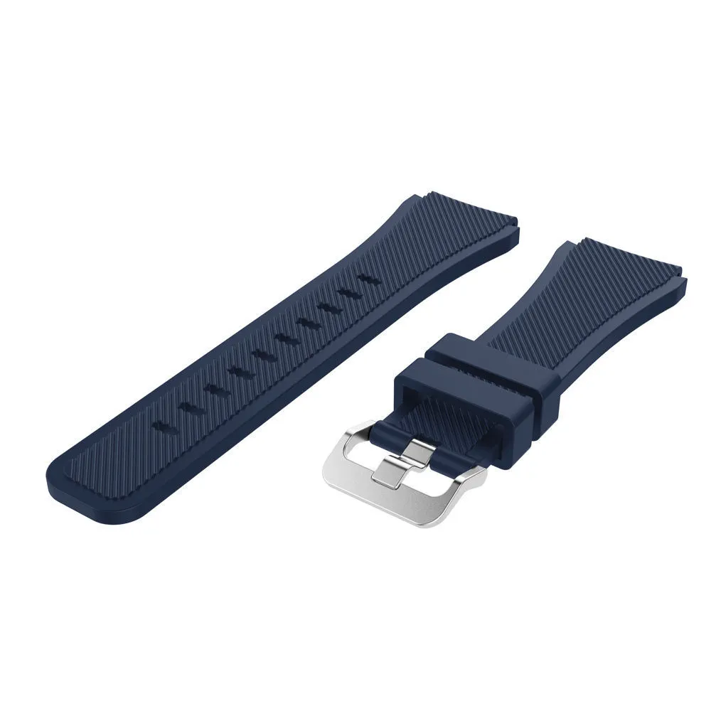 Hotsale nova pulseira de substituição pulseira de silicone pulseira fecho para samsung gear s3 pulseira de relógio inteligente bandas