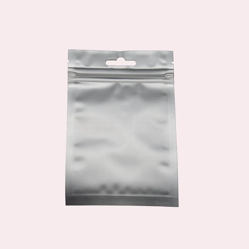 1018cm lot verde fosco transparente bloqueio self selo zipper embalagem de plástico bolsa bolsa de alumínio fosca com papel zíper da bolsa alimentos 3501597