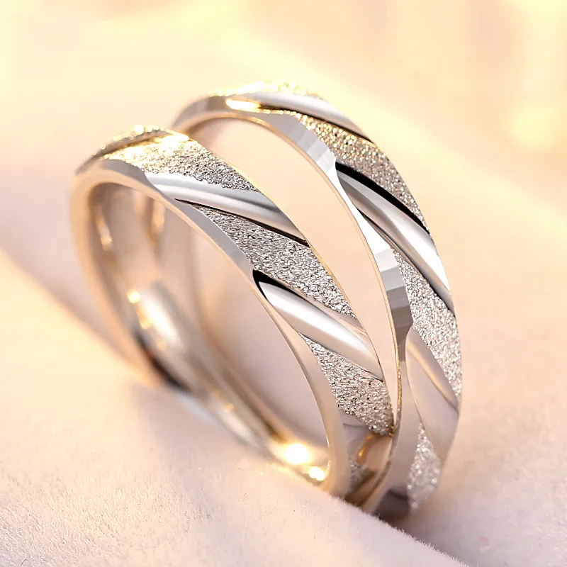 925 sterling sterling silver rains for Women Men Wedding Compling Band New Ring Jewelry N213386204