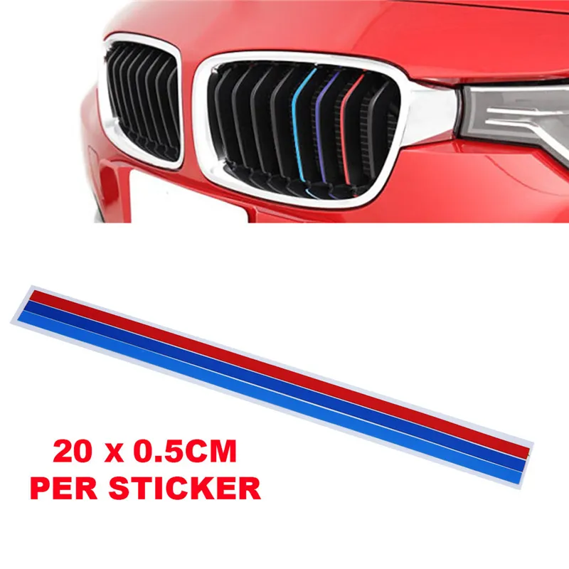 Car Sticker Kidney Grille Decal Sticker Sport Stripe Car Stickers