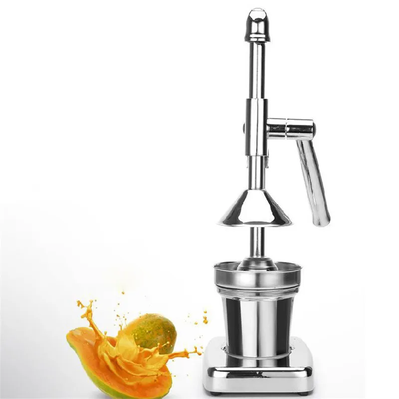 2 Stks Huishoudelijke Handleiding Oranje Juicer Machine Handleiding Juicer Maker Machine Fruit Juicer Extractor te koop