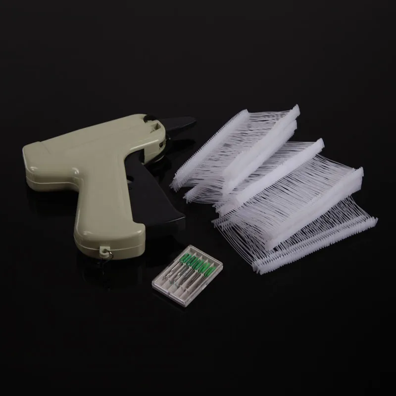 Hot Garment Price Label Gun Clothes Tag Gun 1000 3"Barbs + 5 Needles Set Tool Labeller Machine Pistola Etiquetadora Precio