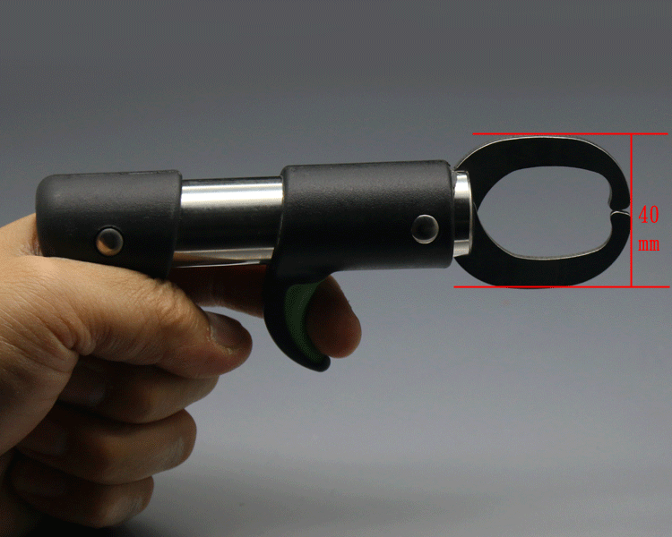 Stainless Steel Fishing Lip Grip Fishing Gripper Portable Control Fish