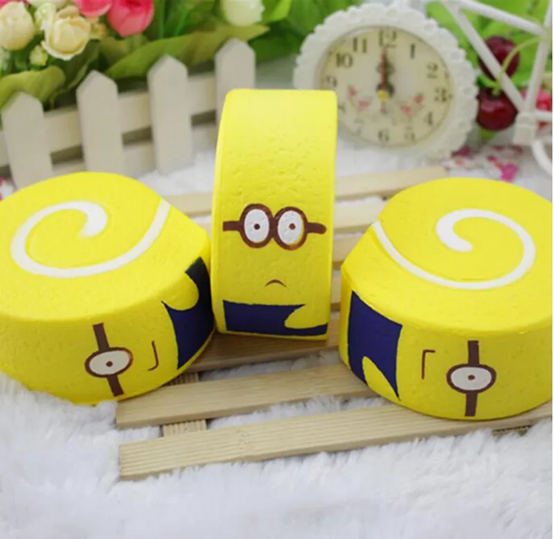 Cute Jumbo Yellow Egg Rolling Squishy Minions Toys Slow Reduced Stress Phone Strap Squeeze Squishies Fun Kids Toys From Vortecon, $2.33 | DHgate.Com