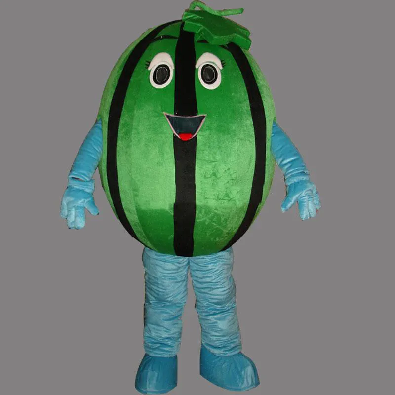2018 alta qualidade frutas melancia verão traje da mascote fancy party fancy dress halloween carnaval trajes tamanho adulto