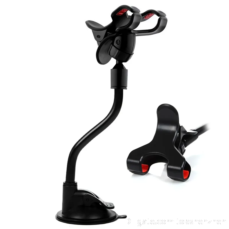 Longarm Car Phone Holder Flexible 360 Degree Rotation Car Mount Holder