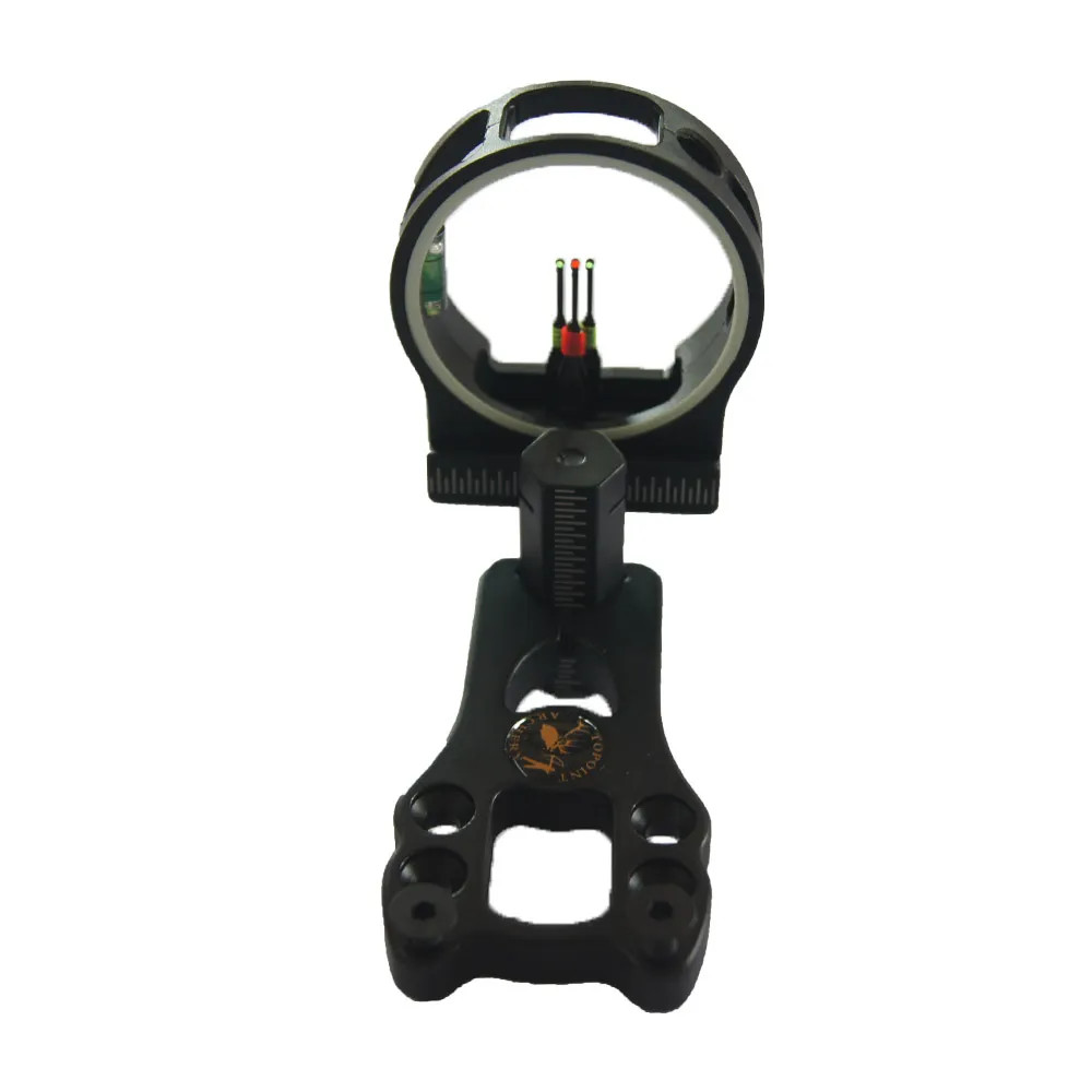 1 PK Archery Hunting Compound Bow 3 Pins Bow Sight 019 Optic Fiber Pin