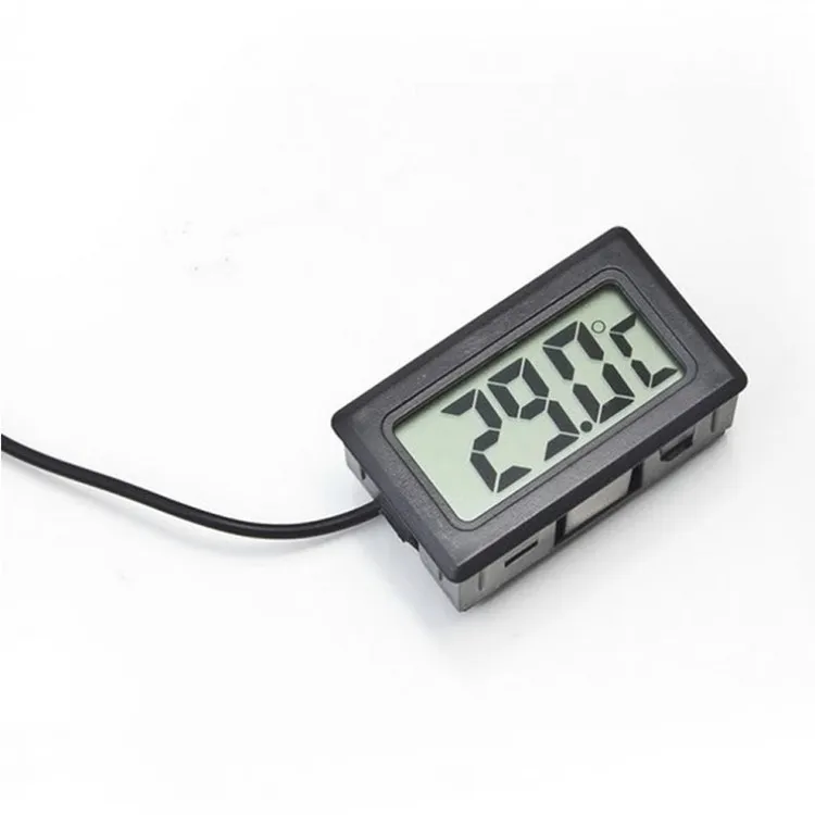 Professinal Mini Digital LCD -sondakvarium Kylskåp Zer Termometer Termograf Temperatur för kylskåp 50 110 Grad2793825