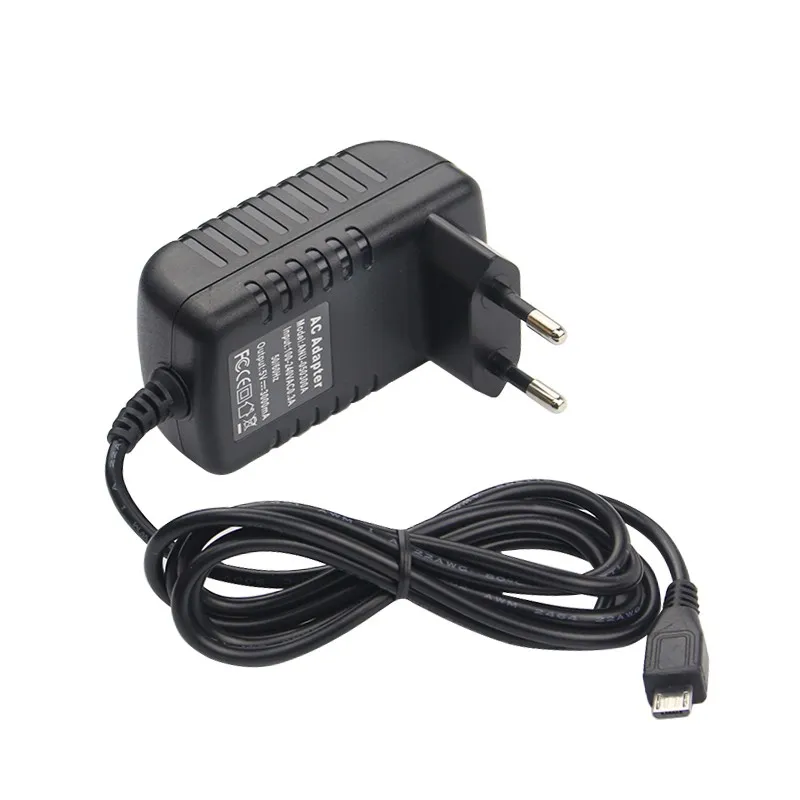 EU US Plug 5V 3A AC Adapter Power Supply Wall Power Charger Micro USB Port for Raspberry Pi 3 Model B DHL FEDEX EMS FREE SHIP