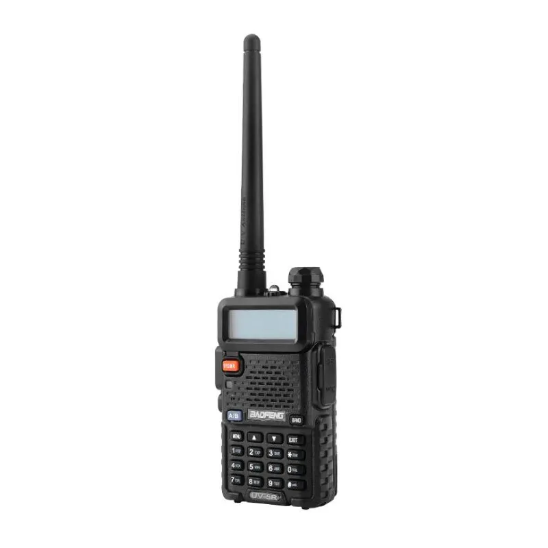 Hot Baofeng UV-5R UV5R Walkie Talkie Dual Band 136-174MHz 400-520MHz Tvåvägs radiosändare med 1800mAh batterifri hörlur (BF-UV5R)