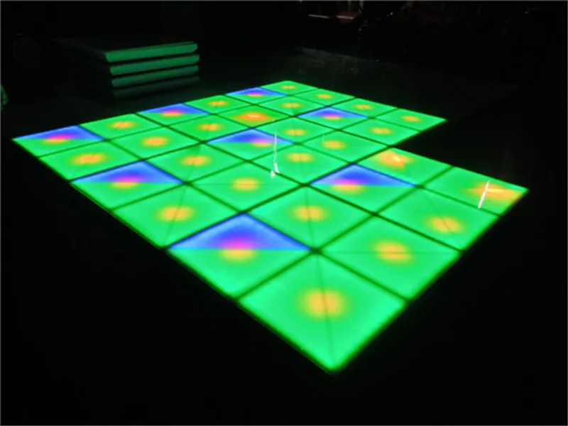 LEDs RGB RGB LED Floor DMX LED de dança LED piso de dança para casamentos