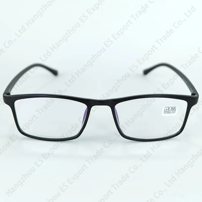 2021New Good I Tanip Plastic Okulary do czytania Slim Light Eyewear z soczewkami mocy dla pracowników starych mężczyzn