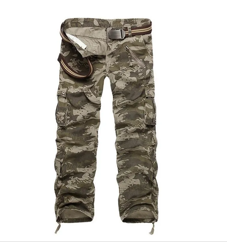 2018 Mens Anc Womens Cargo Pants For Men Straight Trousers Outdoor Pants Army Cotton Camouflage Long 3 041 DHgate