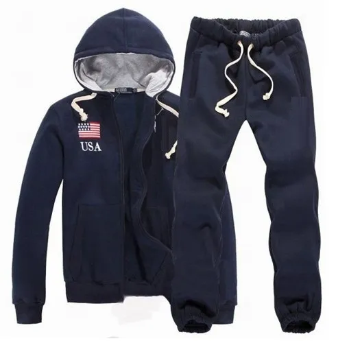 Sweatshirts Hommes Polo Survêtements Hiver Jogging Sportsuits Mode Running Sportswear Big Horse Sweats à capuche Pantalons Manteaux Pantalons Vestes