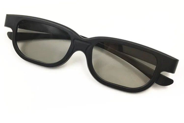 Universaltyp 3D-Brille Cyan Anaglyph Vision Reald 3D-Stereobrille Kunststoff für Plasma-TV-Spielfilm DHL-