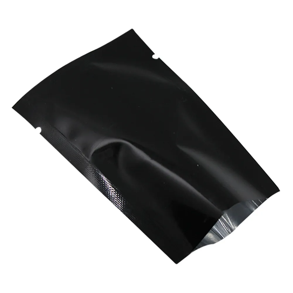 100 Pz / lotto 10x15 cm Colorato Mylar Foil Heat Seal Bag per caffè Tè Food Grade Storage Pouch Vacuum Foglio di alluminio Heat Seal Packa2679