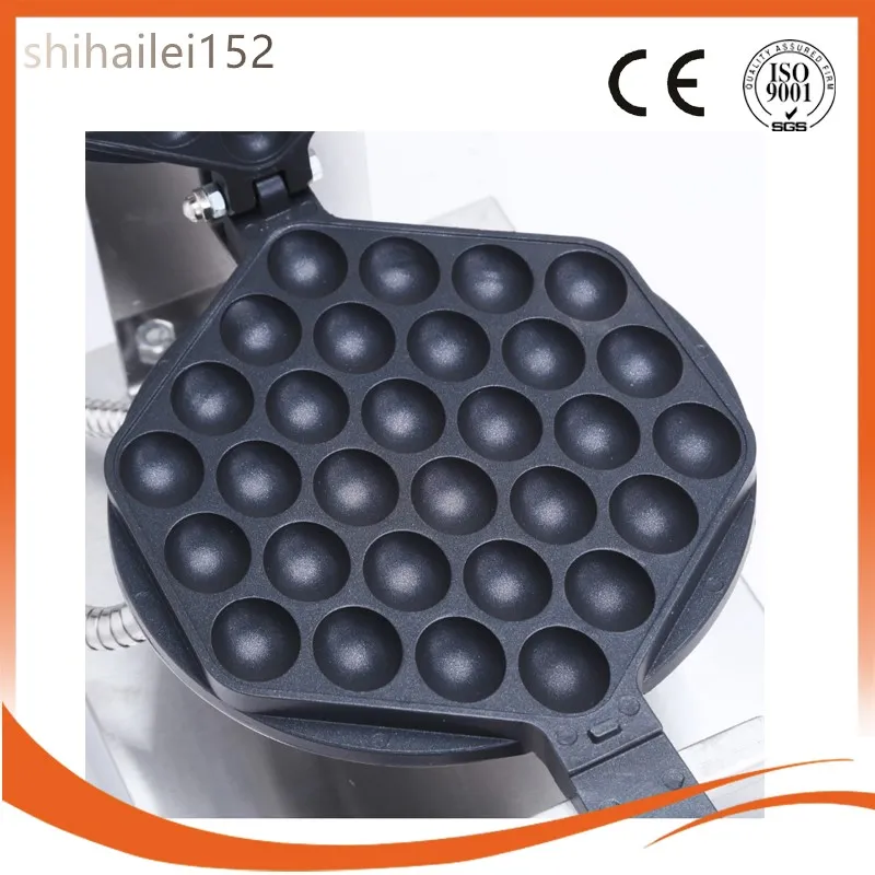 2018 frete grátis Com certificação CE 220 v 110 v Hong Kong Ovo Waffle Makers Machine Ovo Puffs Maker Bubble Waffle Comprar máquina grátis obter