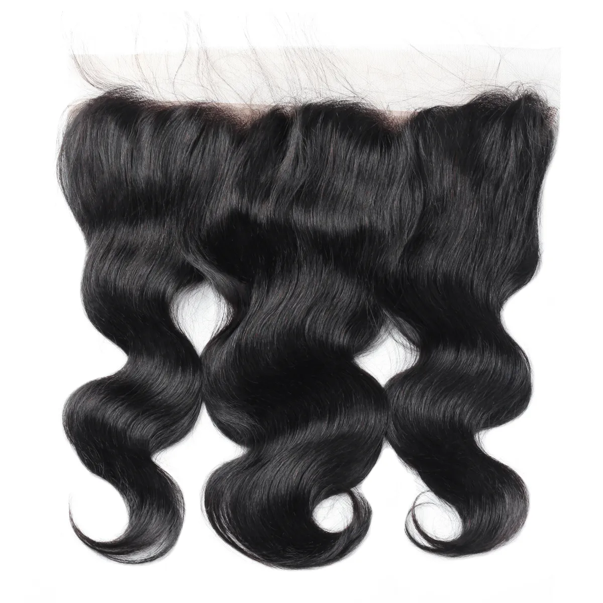 Ishow 13x6 Transparent HD Kant Frontale Sluiting 12-24 Inch Body Wave Losse Diepe Water Steil Haar voor Vrouwen Meisjes Alle leeftijden Braziliaanse Maleisische Peruaanse Natuurlijke Zwart