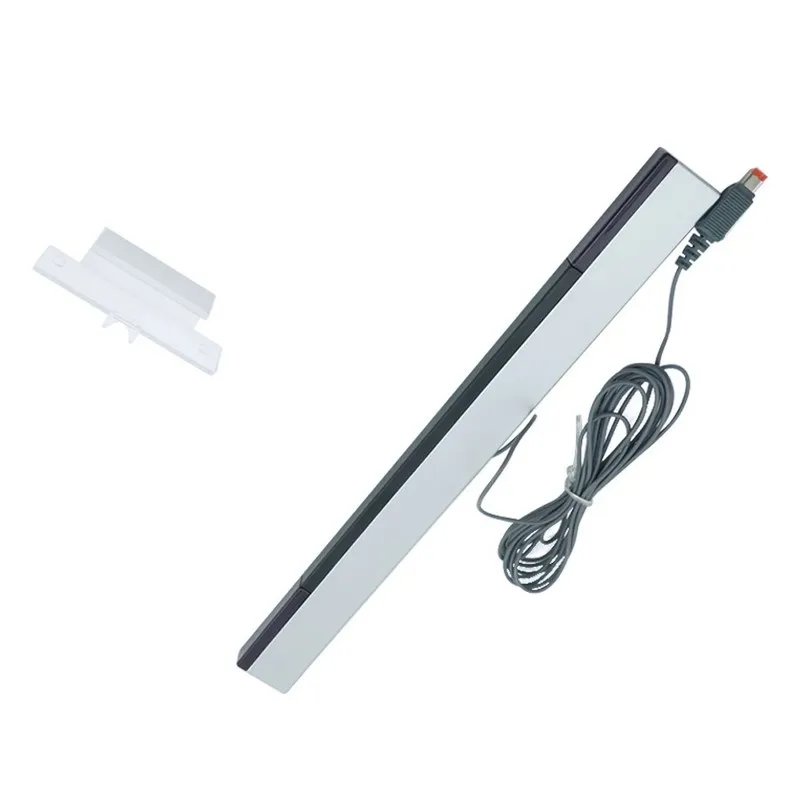 Vervanging Infrarood TV Ray Wired Remote Sensor Bar Reciever Inductor voor Wii Wiiu Console Hoge kwaliteit snel schip