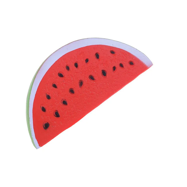 Heißer Verkauf Nachahmung Obst Wassermelone Anhänger Langsam Rebound weiche Dekompression Spielzeug schöne Cartoon Vent Spielzeug T3I0163