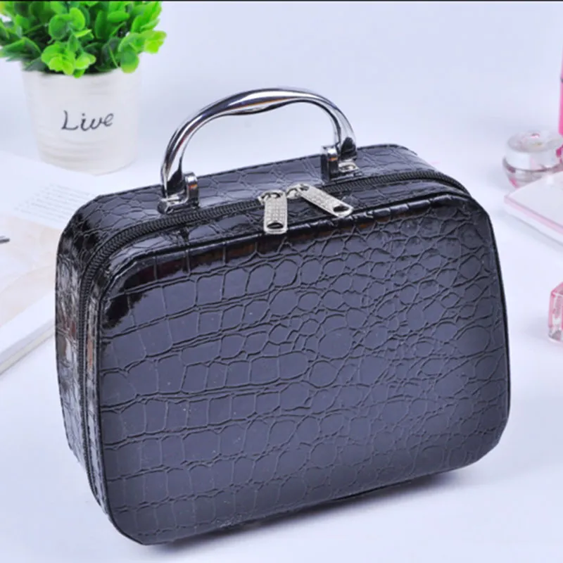 PU Leather Makeup Case Brush Holder Storage Bag Box Artist Bags Zipper Cosmetic Cases Organizer for Beauty Tools4620856