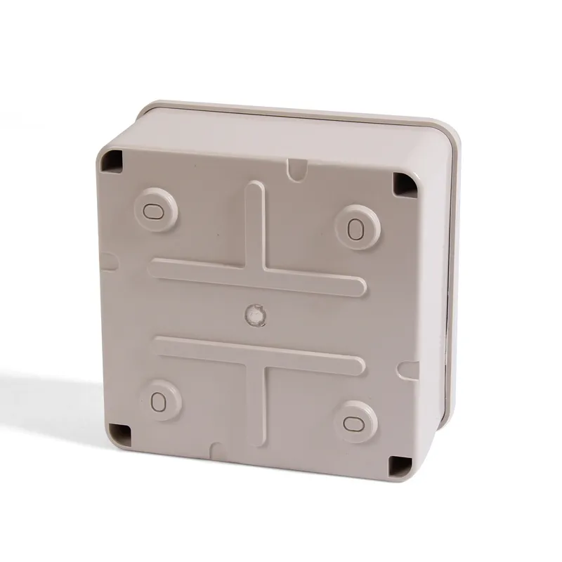 Saipwell Hot sale IP66 / IP65 plastic waterproof electrical junction boxes 100*100*50mm High quality DS-AG-1010