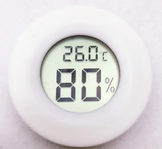 Mini Termómetro Digital, Higrómetro Electrónico, Medidor De Temperatura Y  Humedad Redondo, Probador Para Acuario, Congelador, Refrigerador, Casa De  19,96 €