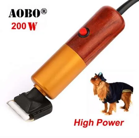 Cortadora profesional de 200W de alta potencia para mascotas, afeitadoras para perros, afeitadora de conejos para ganado, máquina cortadora de pelo eléctrica para el cuidado de mascotas