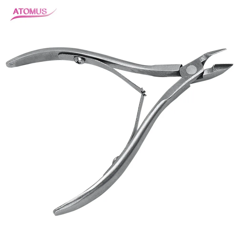 Pinça de cutícula profissional Pinça de cutícula de aço inoxidável Cortador de manicure aparador para cuidados com as unhas Aparador de cutícula aparador de unhas