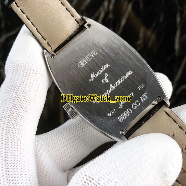 Barato Nuevo Crazy Hours 8880 CH Reloj Automatico Con Esfera Azul Para Hombre Caja De Acero Correa De Cuero Azul Relojes Para Caballero Baratos De Alta Calidad Reloj 269M 10 407 DHgate