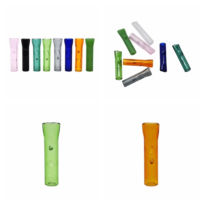 Colorful Glass Drip Tip Hookah Shisha Nozzle Smoking Pipe Innovative