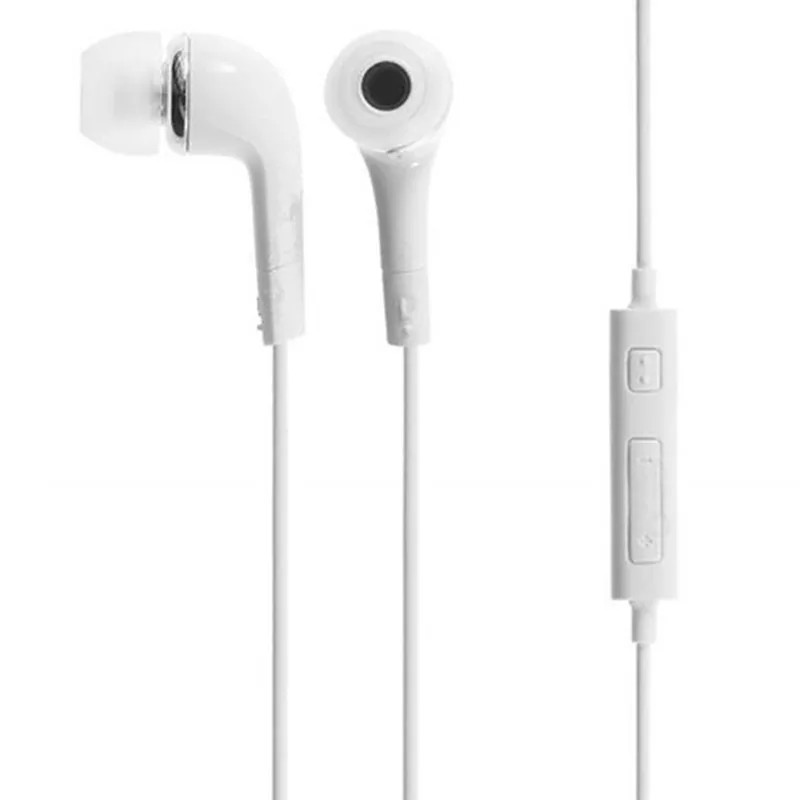 J5 Auricolare In-Ear Auricolare Stereo con microfono e cuffia remota Samsung Galaxy S7 S6 S5 S4 100 pezzi / su