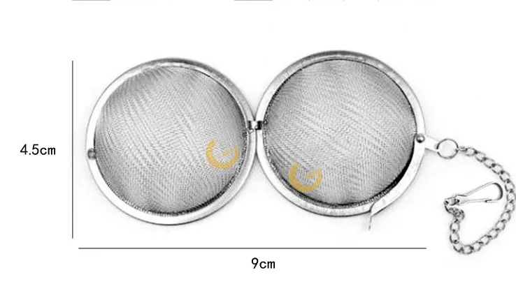Rostfritt stål Mesh Tea Balls 5cm Tea Infuser Strains Filters Intervall diffusor för te Kök Matsal Bar Verktyg WX9-378
