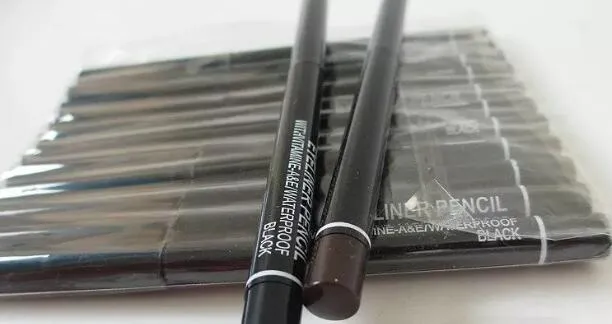 FRETE GRÁTIS QUENTE de alta qualidade Best-Seller New prowduct Maquiagem EyeLiner Lápis delineador preto e marrom