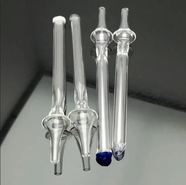 Meilleures ventes Pipe en verre pointu Bangs en verre en gros Brûleur à mazout Pipe à eau en verre Plate-forme pétrolière Fumer, Huile.