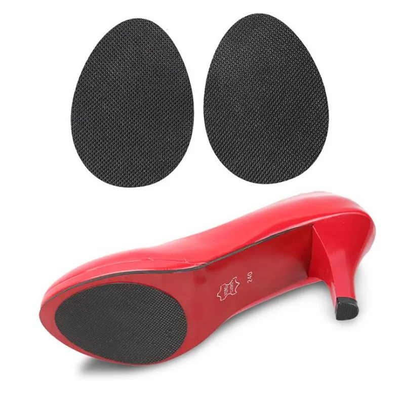 Black Non-Slip Shoes Pads Adhesive Shoe Sole Protectors Shoe Grips on  Bottom of Shoes High Heel Anti-Slip