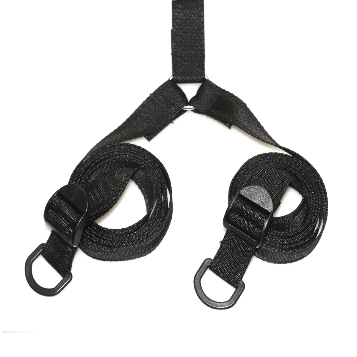 Black PU-beperkingen Handboeien en enkelboeien Bondage Gear op Bed Kit Bondage Cuffs Gear Fetish Adult Sex SM-speelgoed