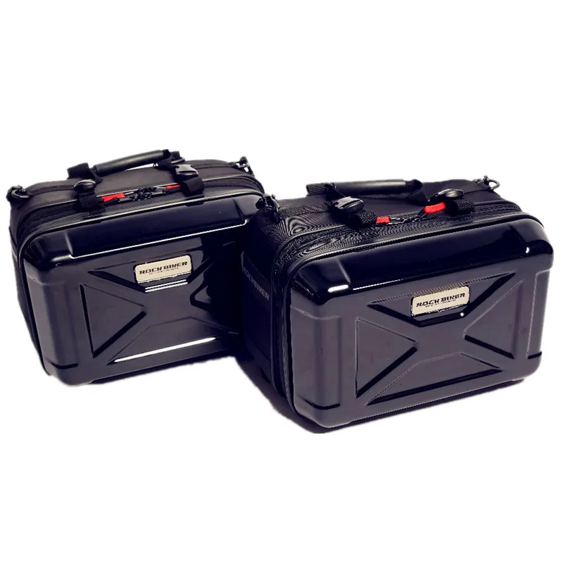 ROCK BIKER Motocycle Side Bag Hard Shell Waterproof