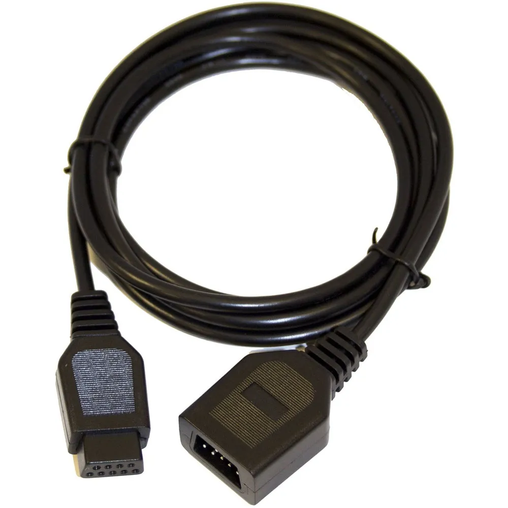 MD2 9pin 1,8 m 6 stóp gamepad joystick kabel przedłużacz do Sega Genesis 2 3 Mega Drive2 Kontroler przedłużony sznur Wysoka jakość szybki statek