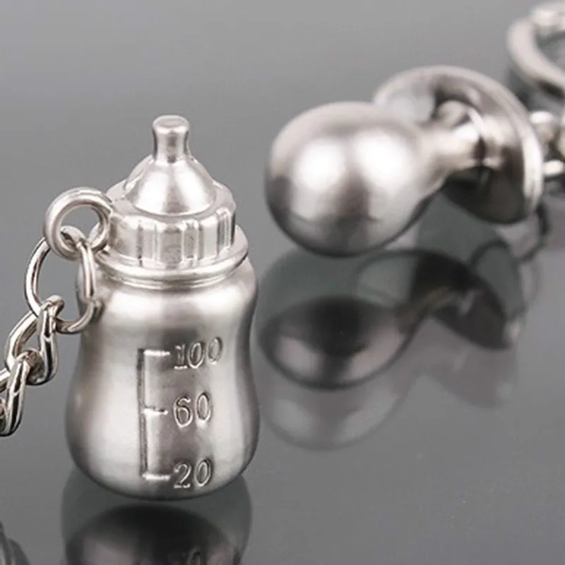 Baby Bottle Pacifier Keychains For 2024 Birthdays, Baby Showers ...
