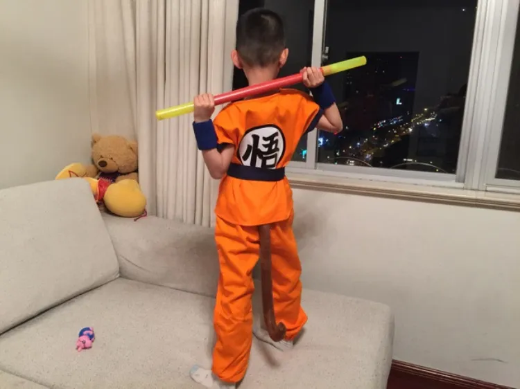 Déguisement Goku pour bébé - Dragon Ball. Livraison 24h