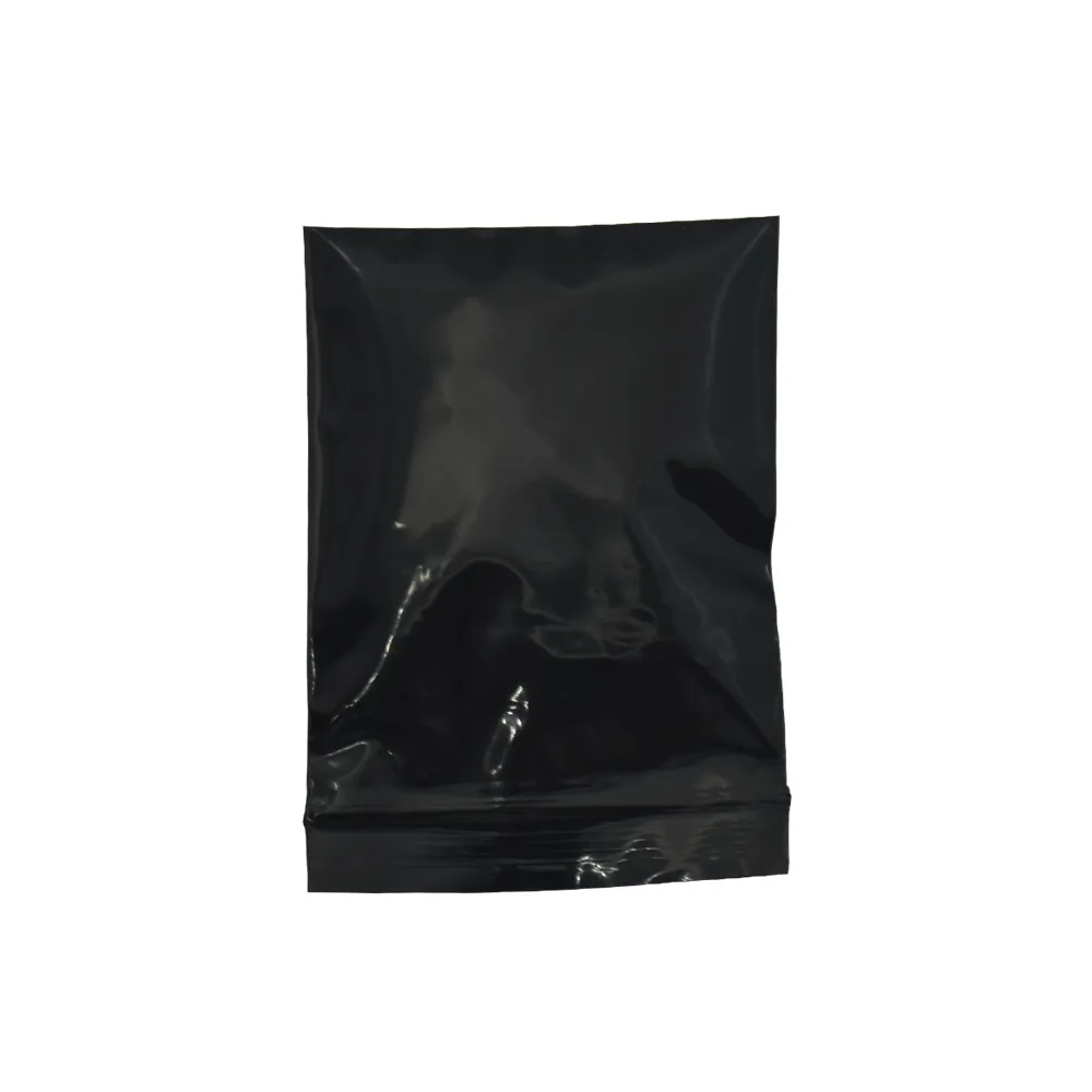 5 7cm Mini Black Zip Lock Risigillabile Zipper Bag 500pcs / lot Self Seal Plastic Package Bag Retail Zipper Grocery Gift Packing Storag2721