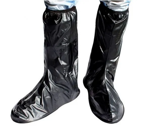 Kvinna / Man Vattentät Non-Slip Rain Boot Cover Cykling Ridning Bike Skor M-XXL Motorcykel Anti-Slip Protective Gear Rain Shoe Cover