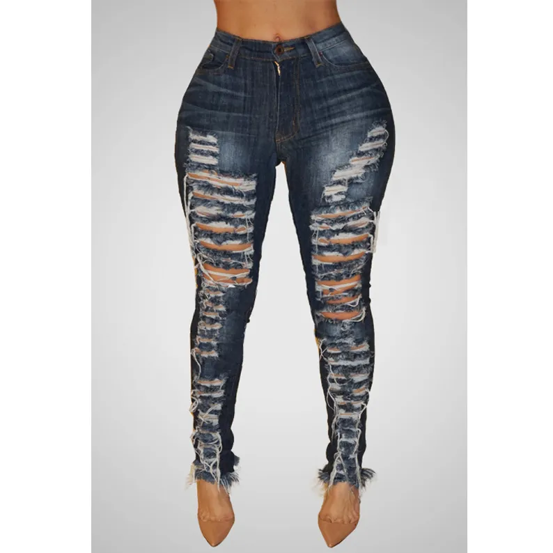 Pantalon a trou pas cher on sale