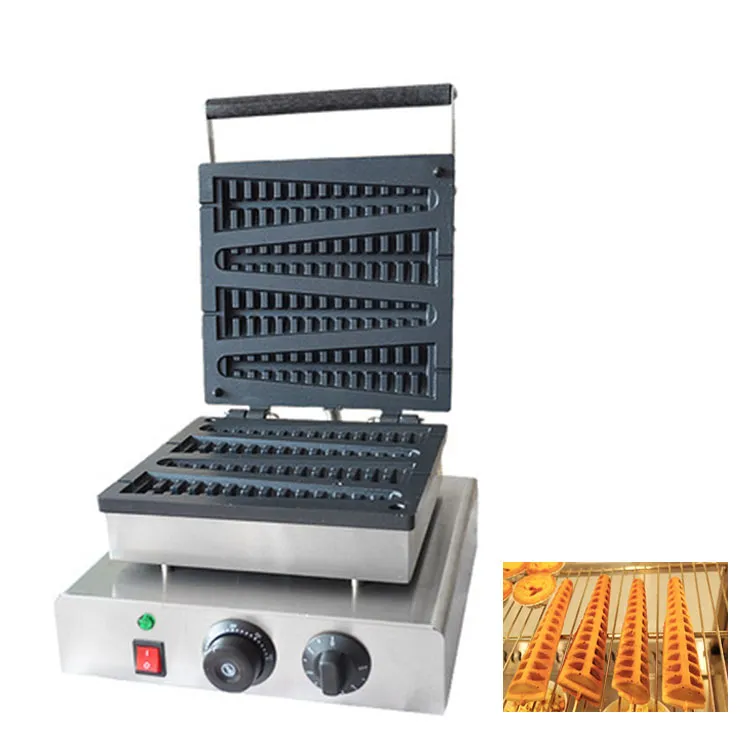 Snack Food Machine Elektrische Lolly Tree Waffle Maker Shapes Commerciële Tree Shape Waffle Stick Maker Machine