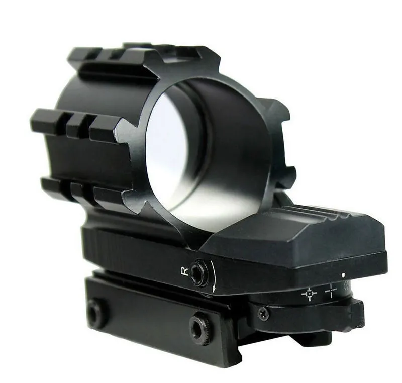 1x33 Red Green Dot Reflex Sight Holographic 4 Reticles Scope Mounts Hunting