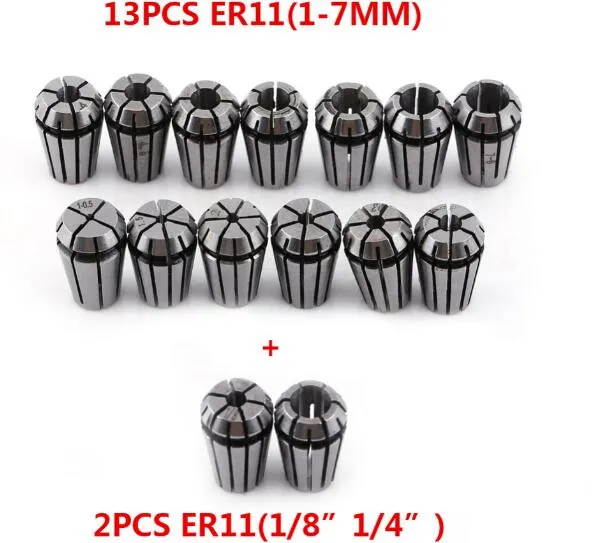 ER11 Precision Spring Collet Set For CNC Milling Lathe Tool And CNC Engraving Machine From 23 97 DHgate